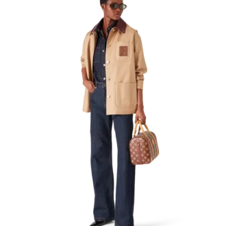 Casaco de trabalho bege