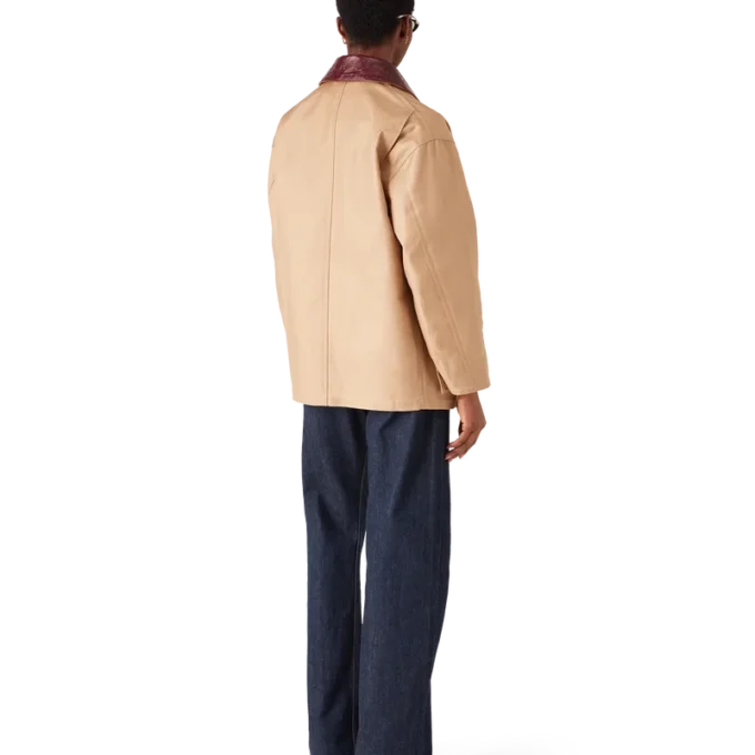 Casaco de trabalho bege