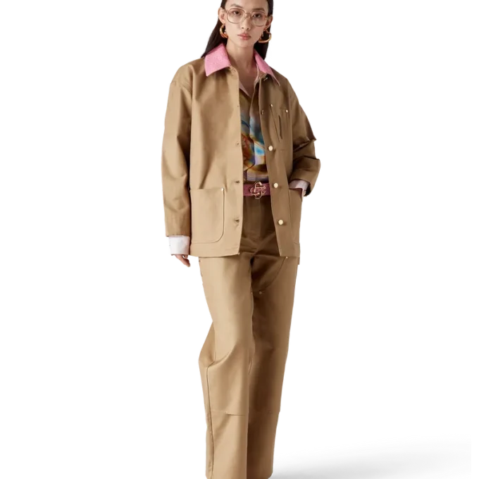 Casaco de trabalho em algodão Casaco de trabalho em algodão