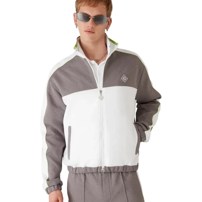Casaco de treino em jacquard Tennis Casaco de treino em jacquard Tennis