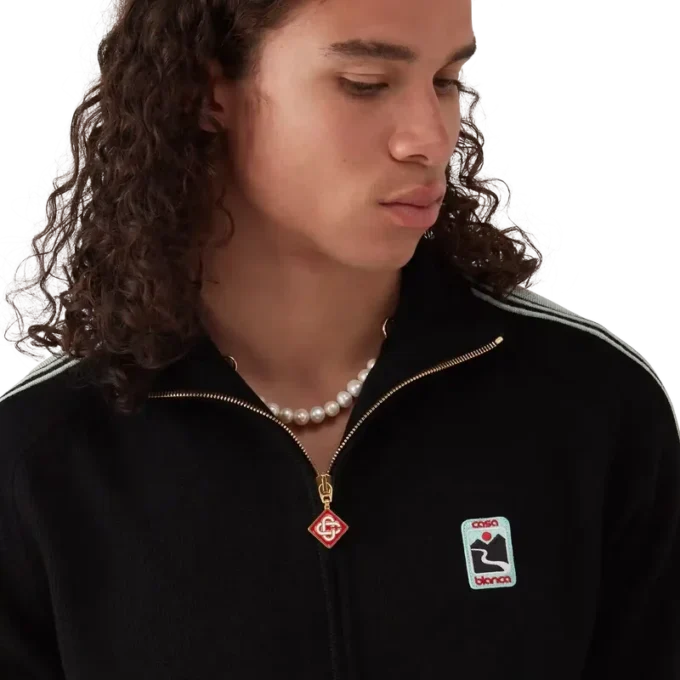 Casaco Desportivo em Malha Merino