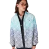 Casaco-jaqueta em jacquard com gradiente Monogram
