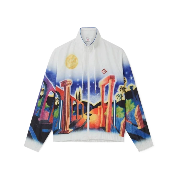 Casaco Windbreaker Midnight Acropolis Casaco Windbreaker Midnight Acropolis