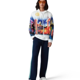 Casaco Windbreaker Midnight Acropolis