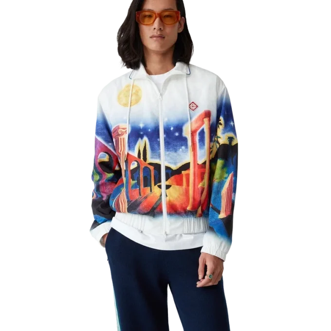Casaco Windbreaker Midnight Acropolis Casaco Windbreaker Midnight Acropolis