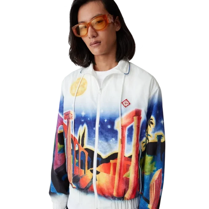 Casaco Windbreaker Midnight Acropolis Casaco Windbreaker Midnight Acropolis