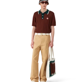 Chapéu de croché às riscas