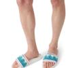 Chinelo de felpo Greco Wave para homem Chinelo de felpo Greco Wave para homem