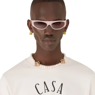 Óculos de sol desportivos cor-de-rosa