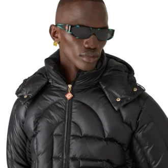 Óculos de sol desportivos em preto e menta