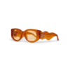Óculos de sol Memphis em laranja