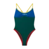Fato de banho com blocos de cor Fato de banho com blocos de cor