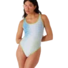 Fato de banho com estampado gradiente Fato de banho com estampado gradiente