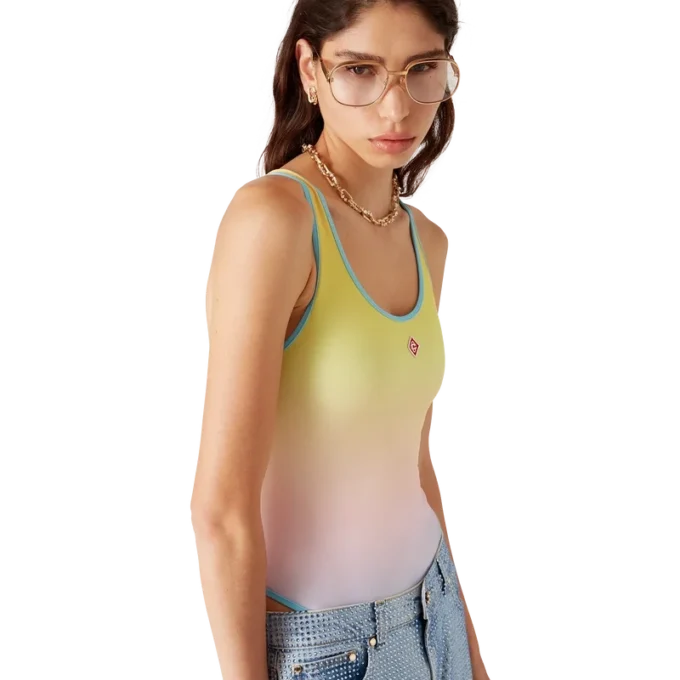 Fato de banho com gradiente