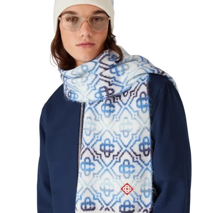 Lenço Monogram Space Dye Lenço Monogram Space Dye