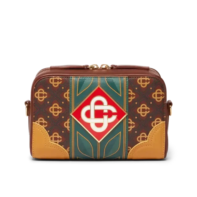 Mala a tiracolo Monogram castanha