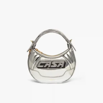 Mala Biker Bolsa Prateada