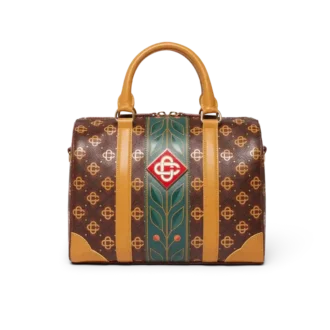 Mala de fim de semana Mini Monogram castanha