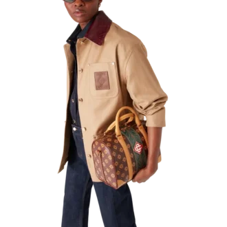 Mala de fim de semana Mini Monogram castanha