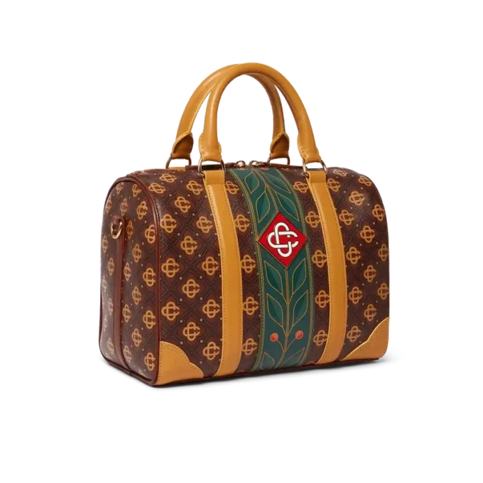 Mala de fim de semana Mini Monogram castanha