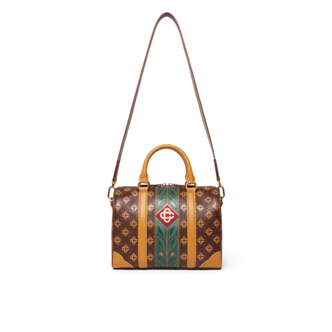 Mala de fim de semana Mini Monogram castanha