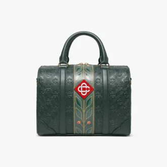 Mala de fim de semana Mini Monogram verde