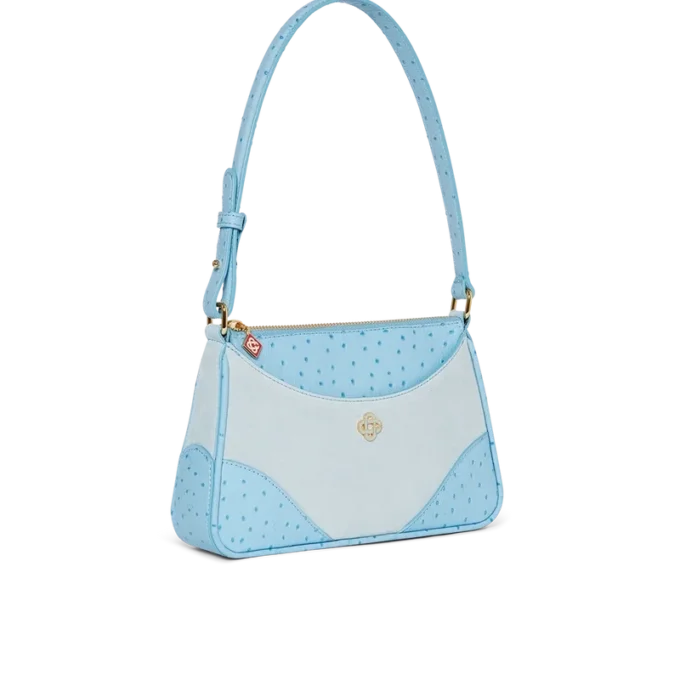 Mala de ombro Pochette Jeanne azul Mala de ombro Pochette Jeanne azul