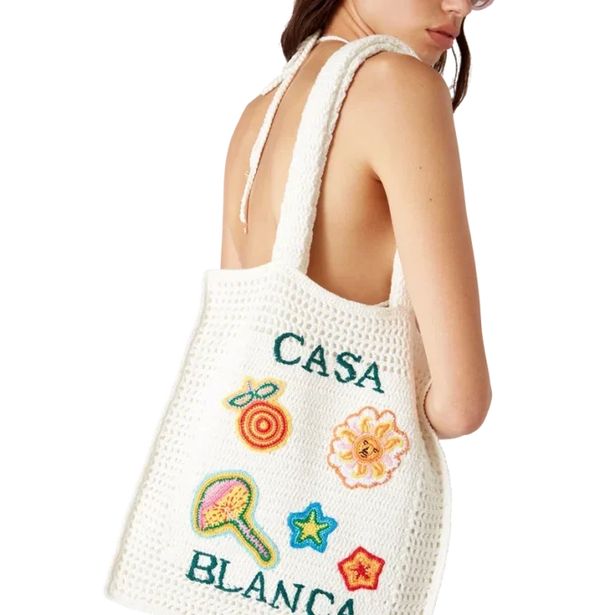 Mala Motif Crochet Bolsa