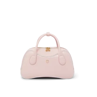 Micro-bolsa Bowling Rosa