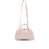 Micro-bolsa Bowling Rosa