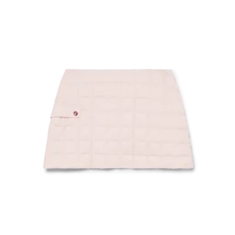 Mini-saia acolchoada em nylon