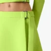 Mini-saia em crepe verde Mini-saia em crepe verde