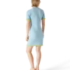 Mini-vestido de lã merino dupla face