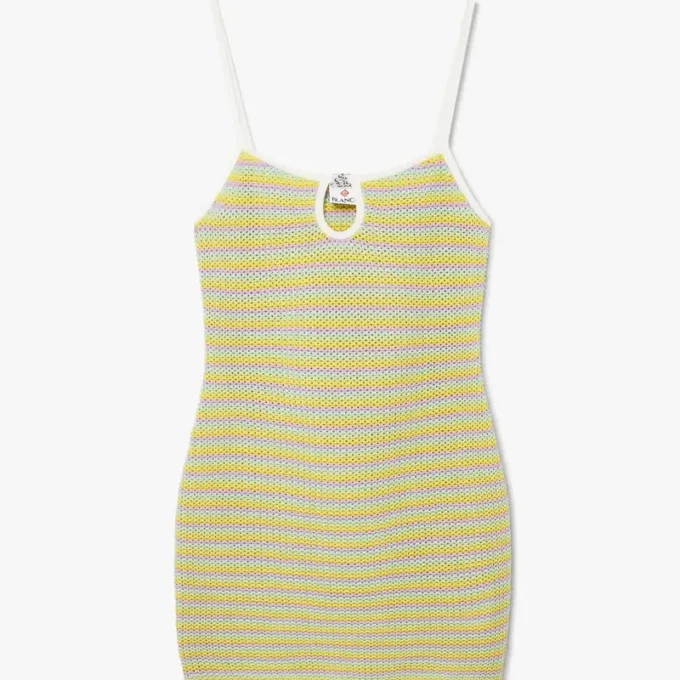 Mini-vestido às riscas Bourgeois