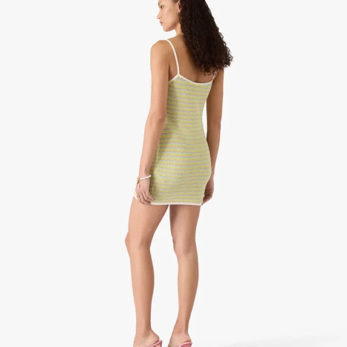 Mini-vestido às riscas Bourgeois