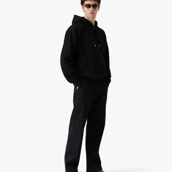 Mule de exterior em pele verde-escuro