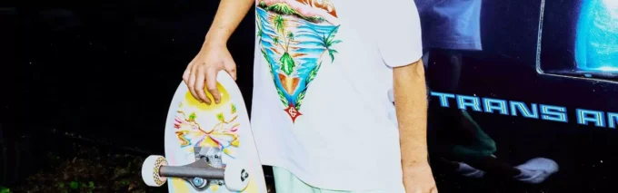 Placa de skate cruiser Casablanca Ss25