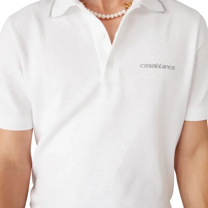 Polo de calções em piqué Laurel