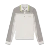 Polo de manga comprida em bouclé Tennis Polo de manga comprida em bouclé Tennis