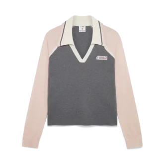 Polo de manga comprida Merino Tennis
