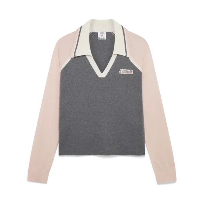 Polo de manga comprida Merino Tennis Polo de manga comprida Merino Tennis