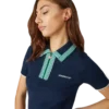 Polo de ténis em malha