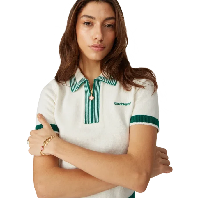 Polo de ténis em malha Polo de ténis em malha
