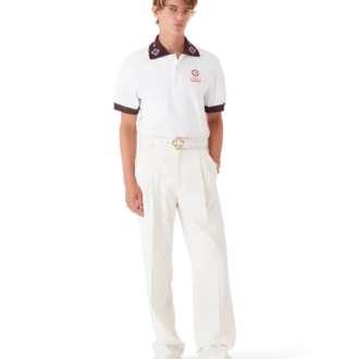 Polo em piqué
