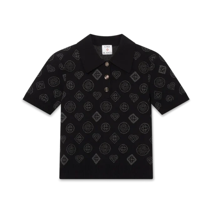 Polo Jacquard Monograma Polo Jacquard Monograma