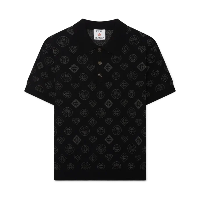 Polo Jacquard Monograma