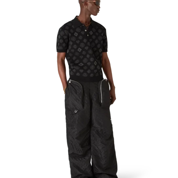 Polo Jacquard Monograma