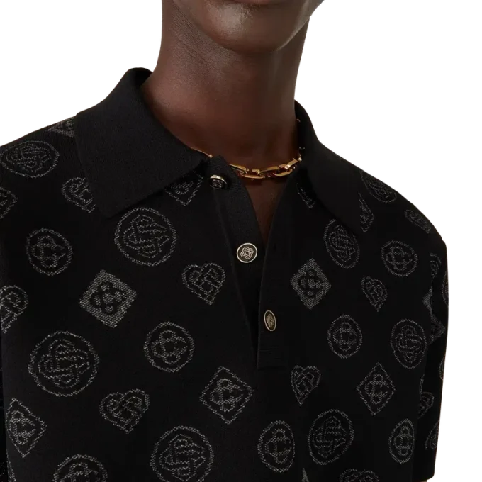 Polo Jacquard Monograma