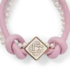 Pulseira de Pérolas com Nós em Rosa Pulseira de Pérolas com Nós em Rosa