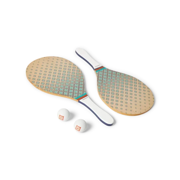 Raquetes e bolas de praia Casablanca